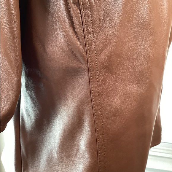 Marc New York Vegan Leather Top Size M - Picture 6 of 9